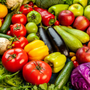 Front View Vegetable