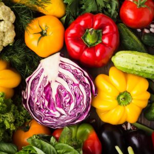 Top View Colorful Vegetables Assortment (1)